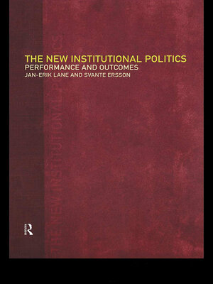 cover image of The New Institutional Politics
